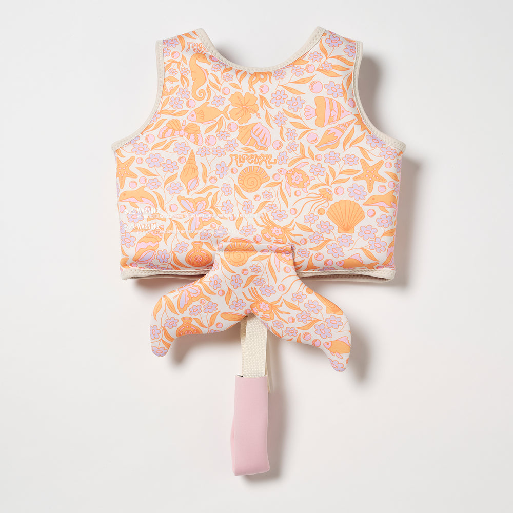 Kids Swim Vest 2-3 | Ocean Magic Pink 3D