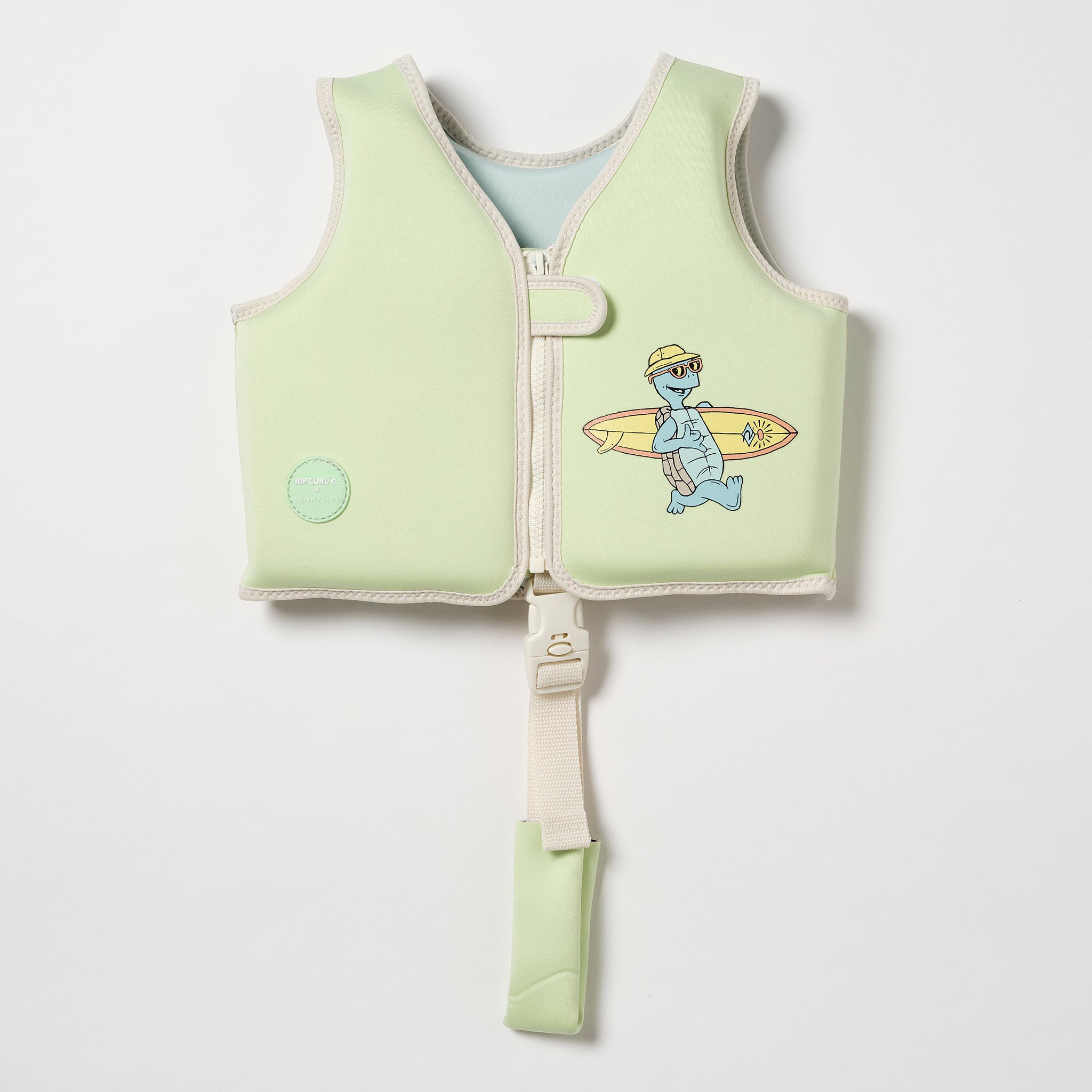 Kids Swim Vest 2-3 | Shred Turtle Aqua