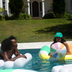 Inflatable Beach Ball | Pool Side Pastel Gelato