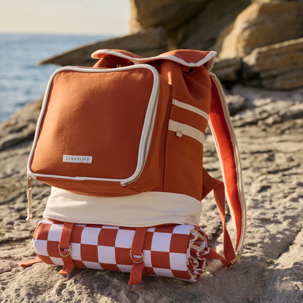 Luxe Picnic Backpack | Terracotta