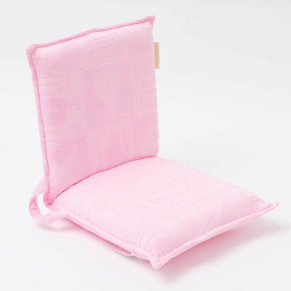 Terry Folding Seat | De Playa Pink