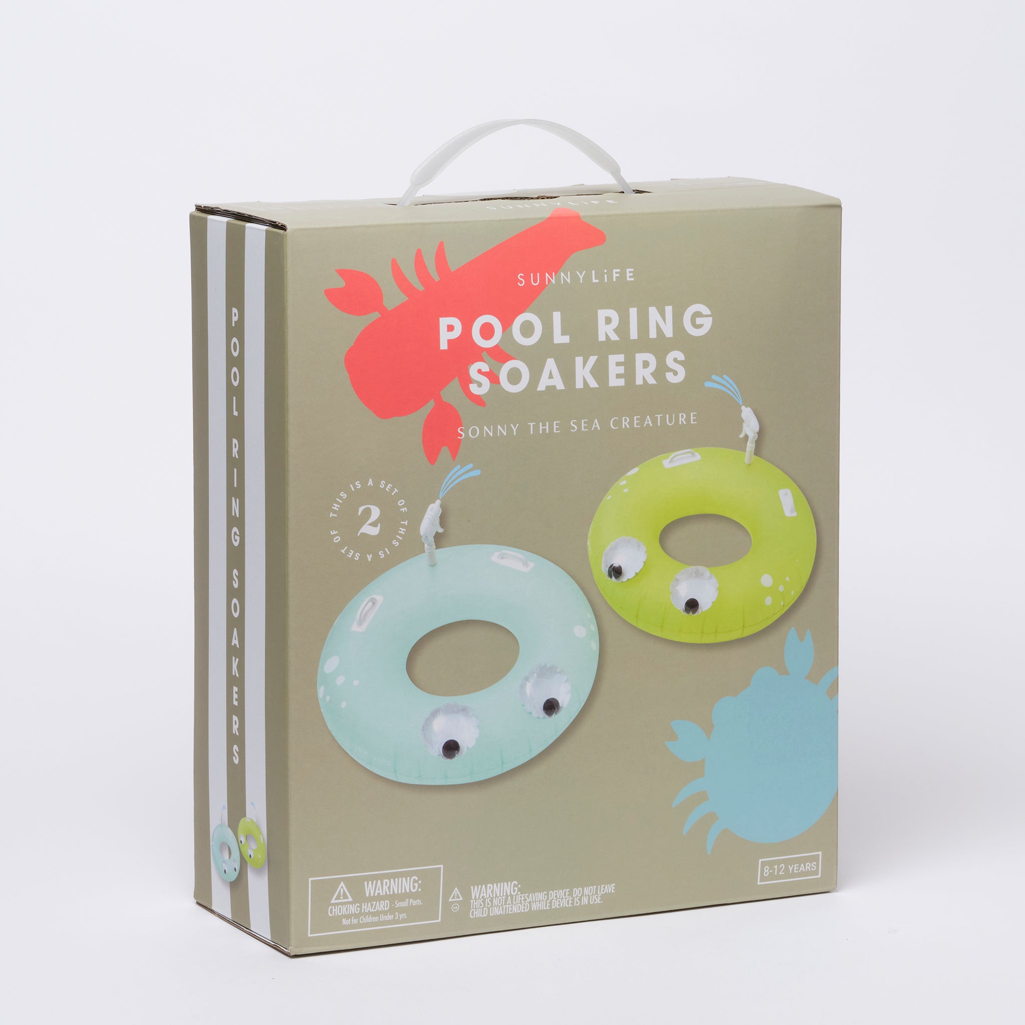 Pool Ring Soakers | Sonny the Sea Creature Citrus