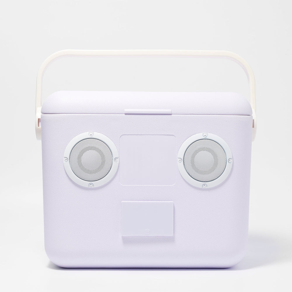 Beach Cooler Box Sounds Speaker | Rio Sun Pastel Lilac Cream