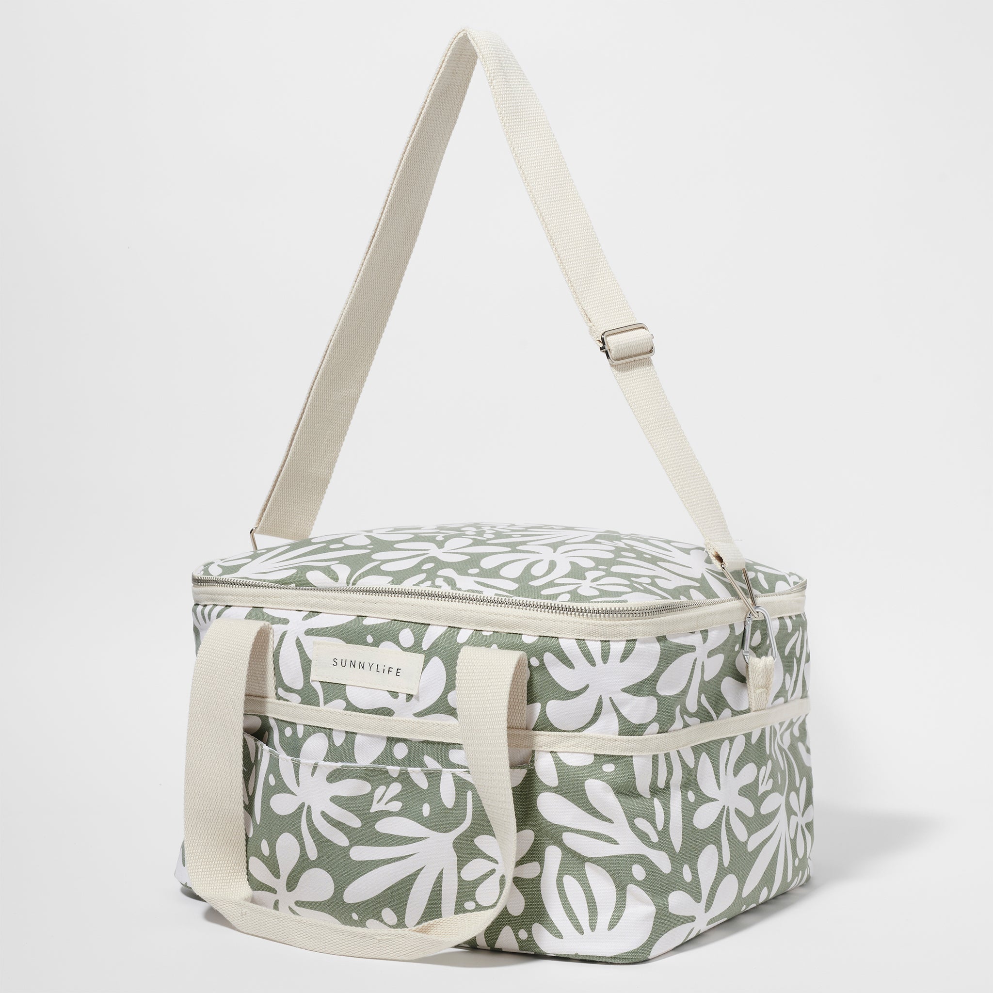 Canvas Cooler Bag | The Vacay Olive