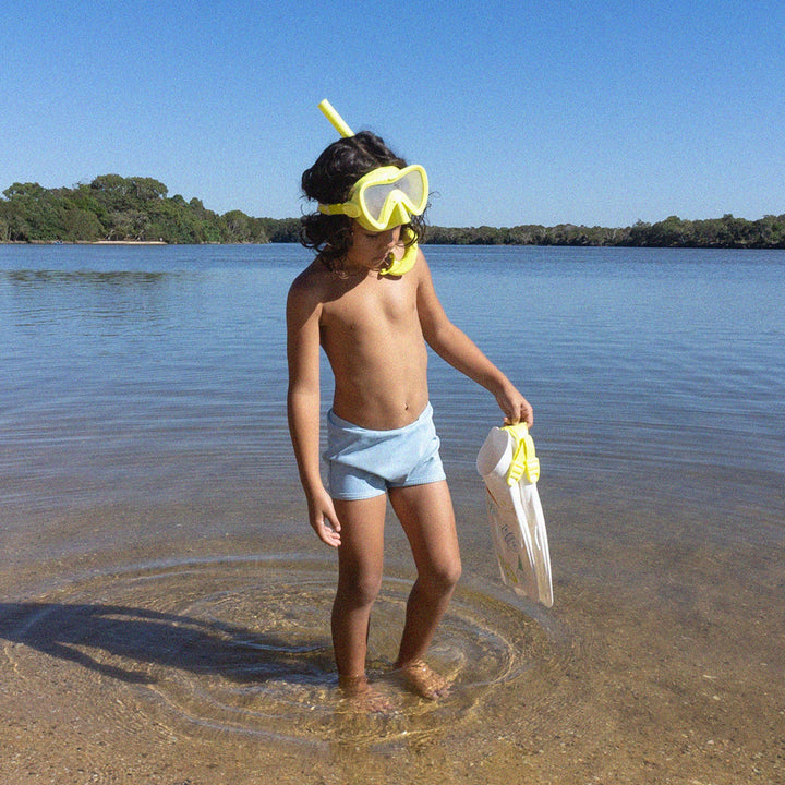 Kids Snorkel Set Medium | The Sea Kids Yellow