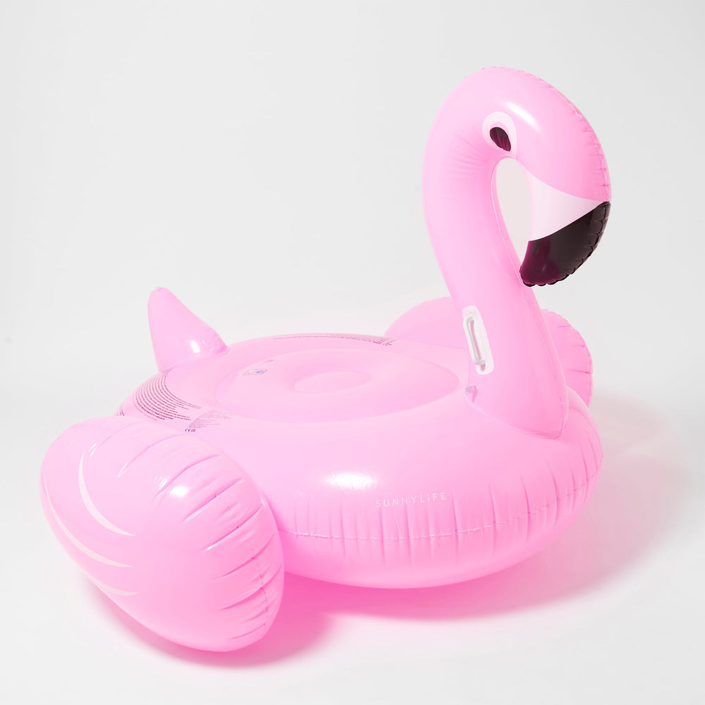 Luxe Ride-On Float | Rosie the Flamingo Bubblegum Pink