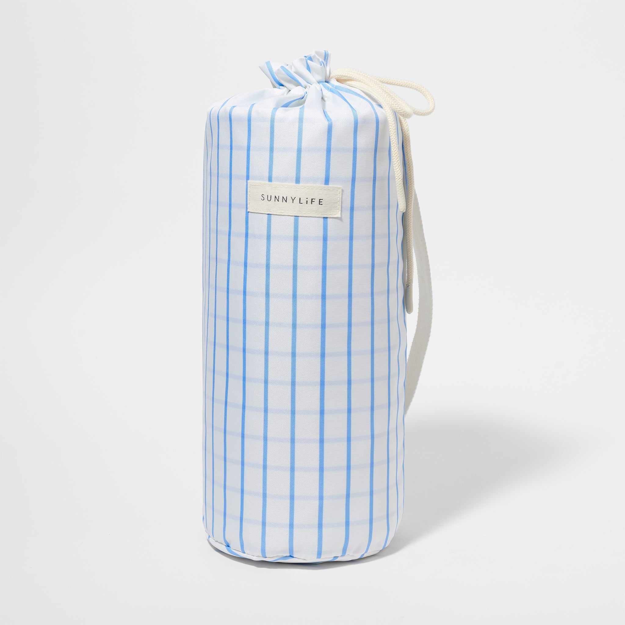 Beach and Picnic Blanket | Le Weekend Mid Blue-Cream