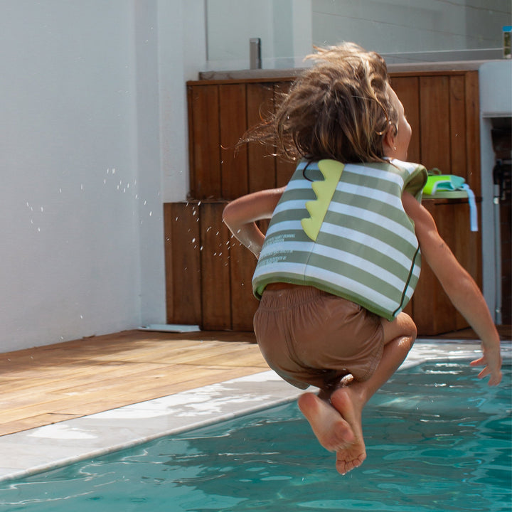 Kids Swim Vest 3-6 | Into the Wild Khaki